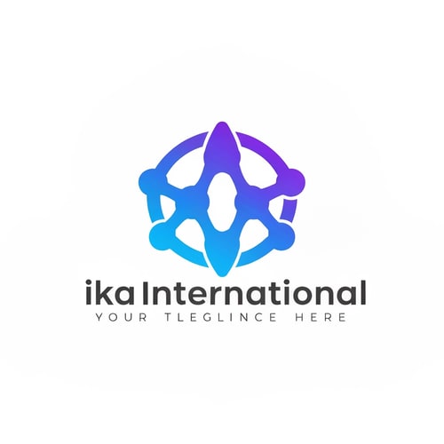 AI Design for ikainternational logo somthing difirent
