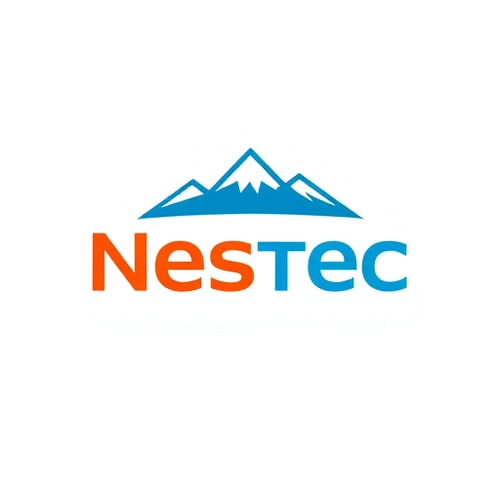 AI Design for i want a logo the name is nestec