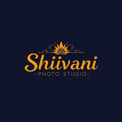 AI Design for Make logo writing style (Shivani Photo Studio) Contact number 9761744180