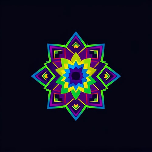 AI Design for design a logo for computer center named as rangoli computers. make sure to add colours in the logo