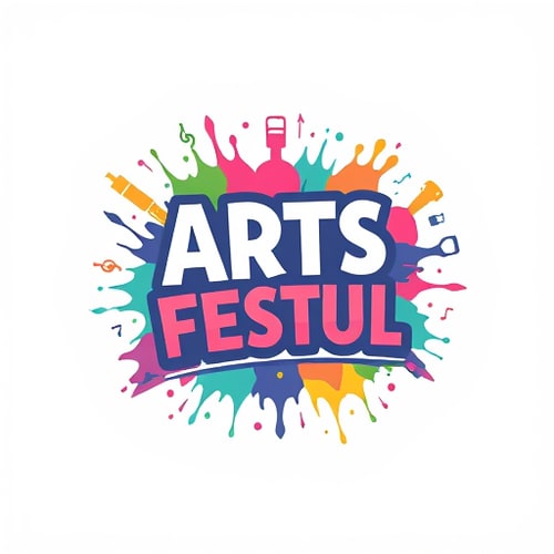 AI Design for arts fest for school