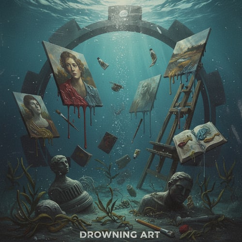 AI Design for drowning art