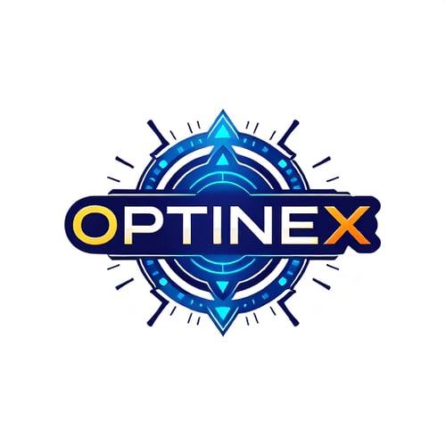 AI Design for a electronics all that use in use like toys unique products and look like aesthetic name is OPTINEX ELECTRONICS LOOKS LIKE LUXURY