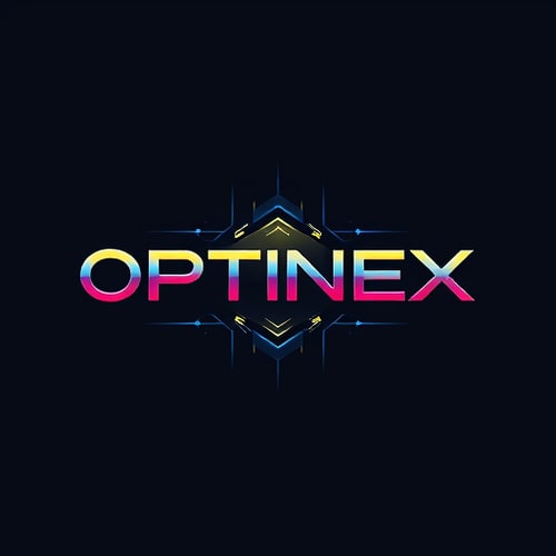 AI Design for a electronics all that use in use like toys unique products and look like aesthetic name is OPTINEX ELECTRONICS LOOKS LIKE LUXURY