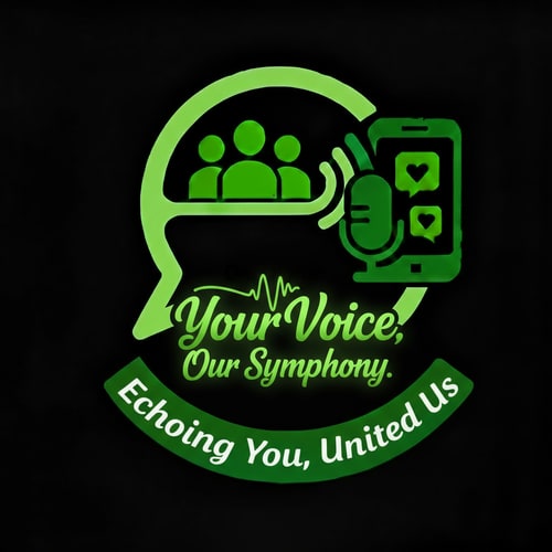 AI Design for show other creative ways to write One voice Your voice