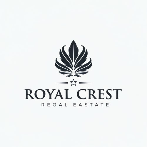 AI Design for create a logo for my "Royal Crest" Company, its a real eastate company