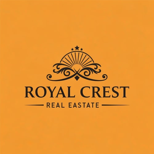 AI Design for create a logo for my "Royal Crest" Company, its a real eastate company