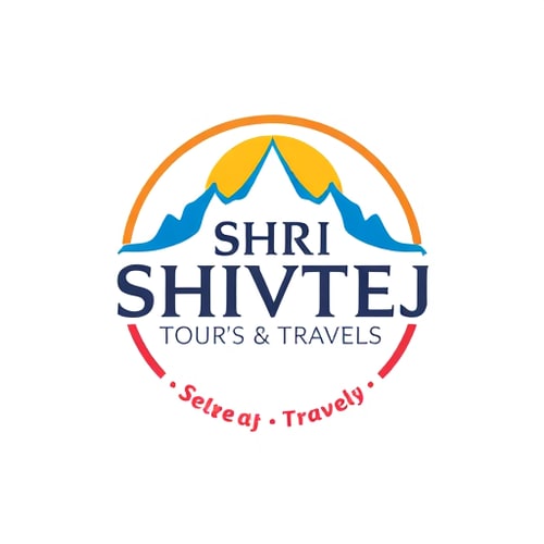 AI Design for SHRI SHIVTEJ TOUR'S & TRAVELS ,round shape in text shree shivtej up side & tour's & travels dowun side
