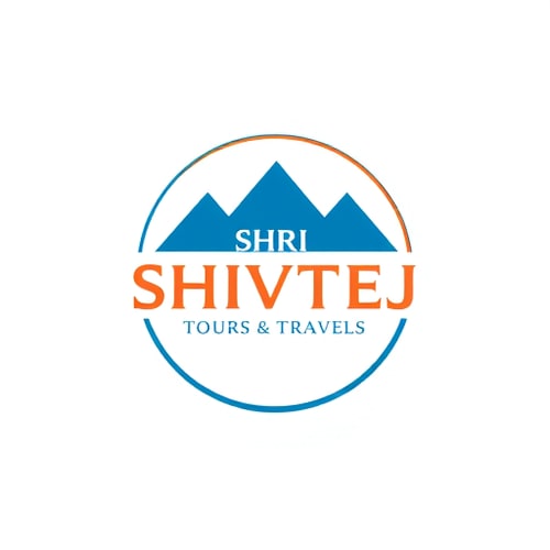 AI Design for SHRI SHIVTEJ TOUR'S & TRAVELS ,round shape in text shree shivtej up side & tour's & travels dowun side