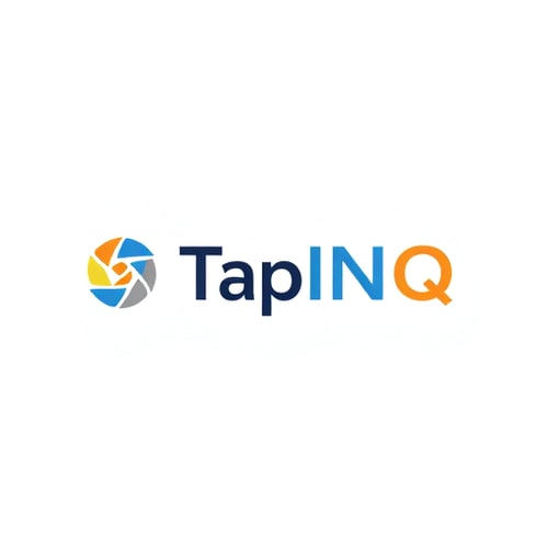 AI Design for A logo for my queue management system, "TapINQ"