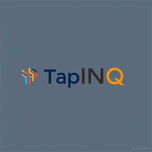 AI Design for A logo for my queue management system, "TapINQ"