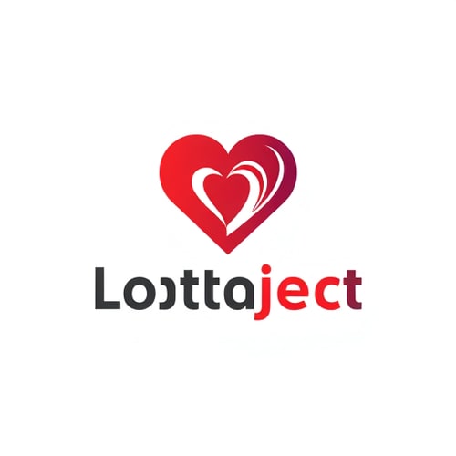 AI Design for hartje meer naar rechts en niet op de tekst