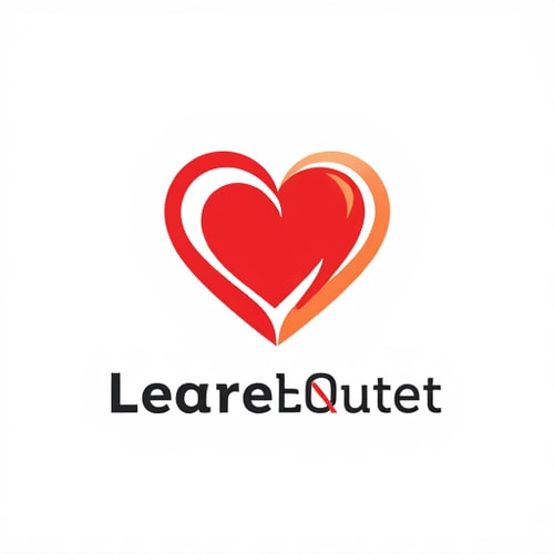 AI Design for hartje meer naar rechts en niet op de tekst