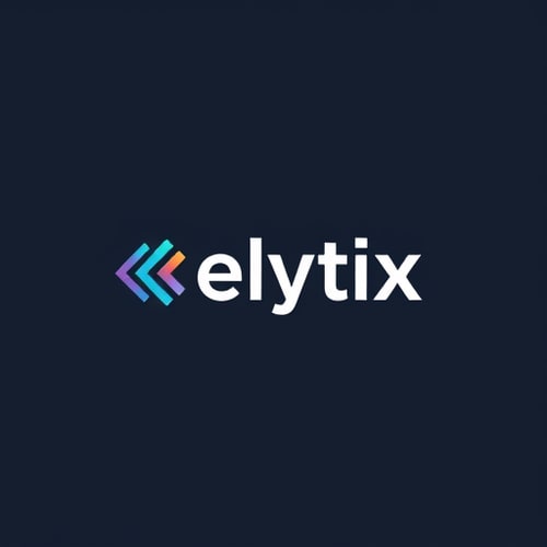 AI Design for Create Logo Design: for my company name "ழlytix"