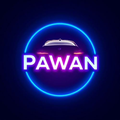 AI Design for name uper side bmw m4 headlight yellow clour