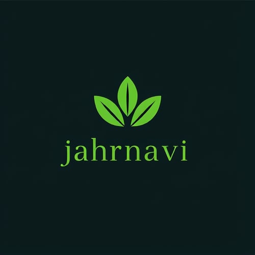 AI Design for create logo with jahnavi herbals