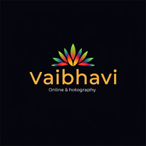 AI Design for vaibhavi online & photography