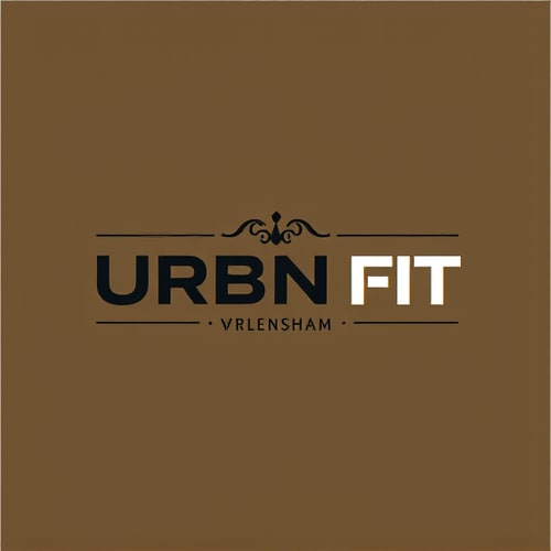 AI Design for napravi mi logo za shop odece koji se zove URBN FIT