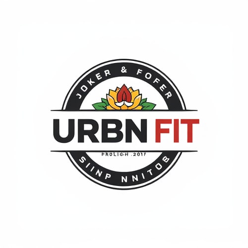 AI Design for napravi mi logo za shop odece koji se zove URBN FIT