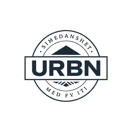 AI Design for napravi mi logo za shop odece koji se zove URBN FIT