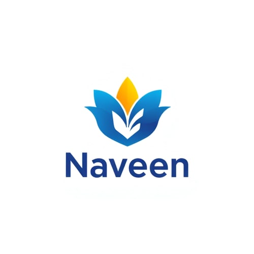 AI Design for create logo with the name naveen