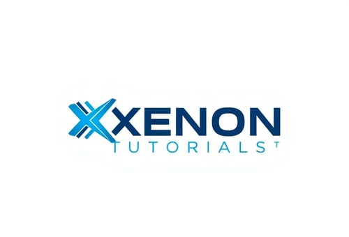 AI Design for Create a satisfaction and unique logo for Classes "Name : Xenon Tutorials" Also Add taglines : An Evolution in Science