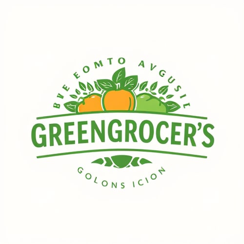 AI Design for greengrocer's logo for my new store