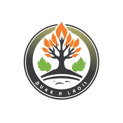 AI Design for Логотип в виде переплетеных ветвей деревьев