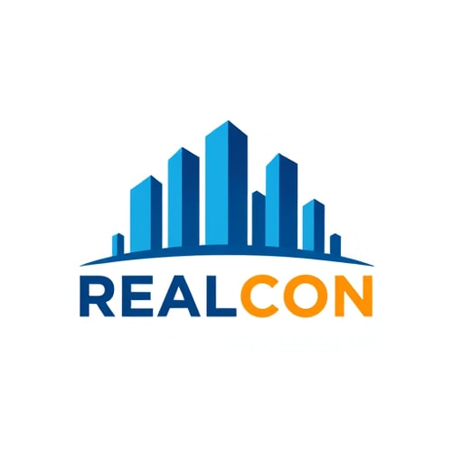 AI Design for creat a logo regarding "City Realcon" a unit engage in building construction