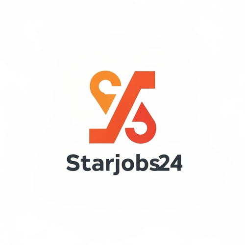 AI Design for starjobs24 of logo in bold job icon