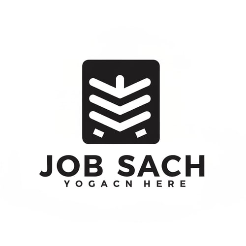 AI Design for Job search of logo in bold