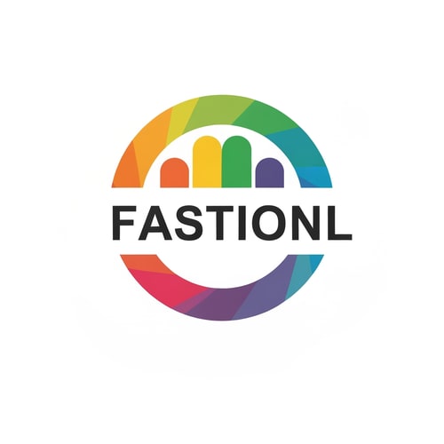 AI Design for Fastion store logo colorfull