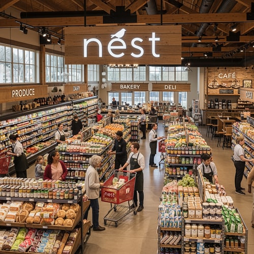 AI Design for Nest grocery