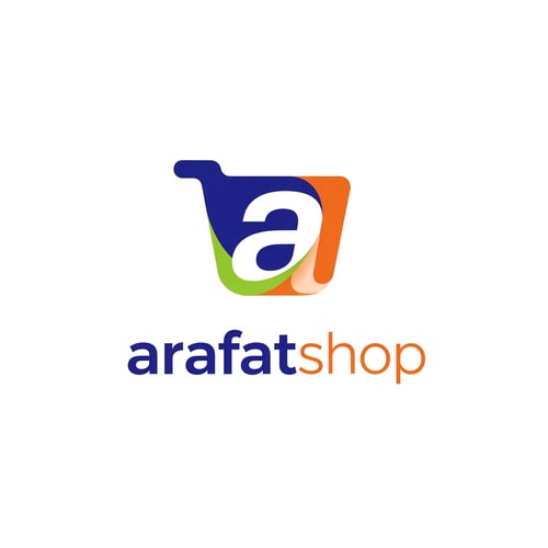 AI Design for arafatshop of ecommerce logo in unique style & icone