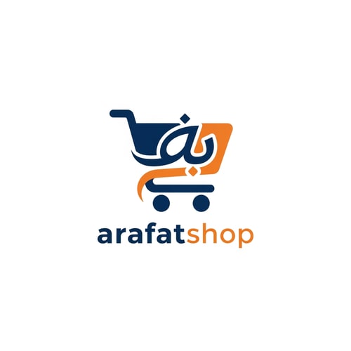 AI Design for arafatshop of ecommerce logo in unique style & icone