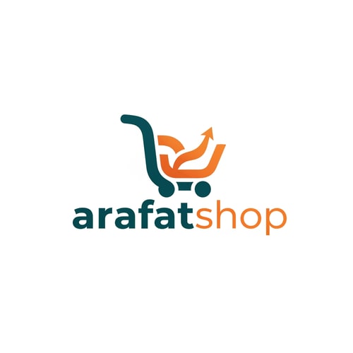 AI Design for arafatshop of ecommerce logo in unique style & icone unique