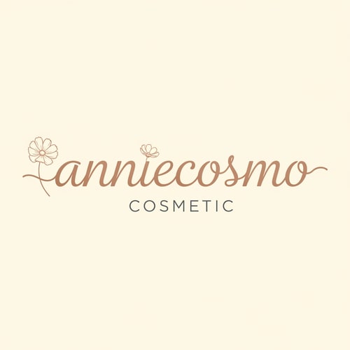 AI Design for anniecosmo logo cosmetic