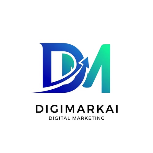AI Design for digimarkai logo of digital marketing