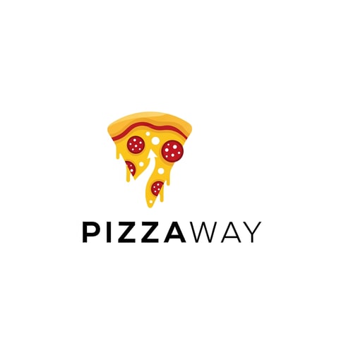 AI Design for pizzaway of food logo