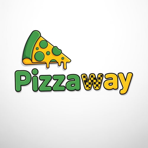 AI Design for pizzaway of food logo