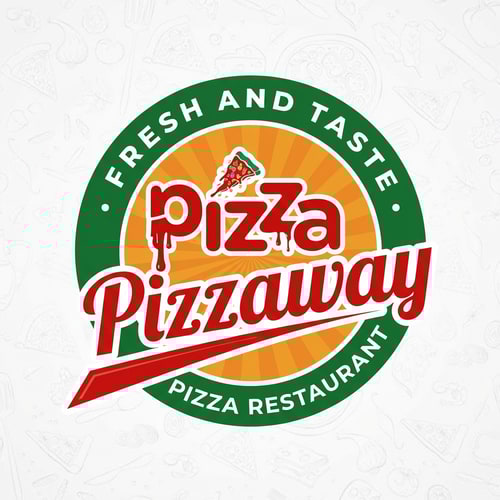 AI Design for pizzaway like similar pizza icon