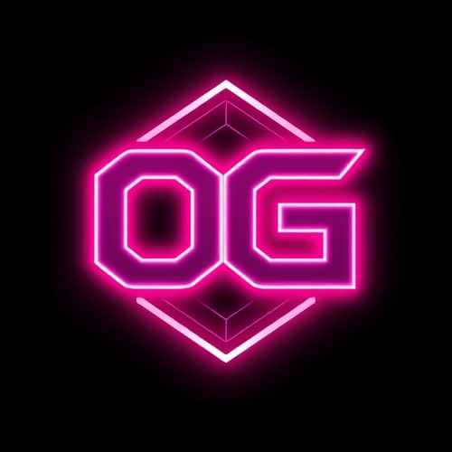 AI Design for Erstelle ein Logo für meinen Discord Server,
Ein O und Ein G sollen in einander gehen. Die Farben Sollen Leuchtend Lila Pink in Neon sein.
unter dem O und G soll Omen Gaming stehen
Der Hintergrund Soll Transparent sein es soll eine animierte Gif sein
alles soll einfaden und auch wieder evrschwinden