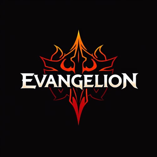 AI Design for evangelion logo