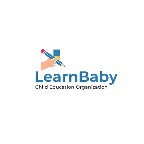 AI Design for Create a logo for Child Education Organization Named by LearnBaby , Logo will be minimalist,modern,proffesional,Catchy,Bluish Color tone.use a similer icon which belongs to child education