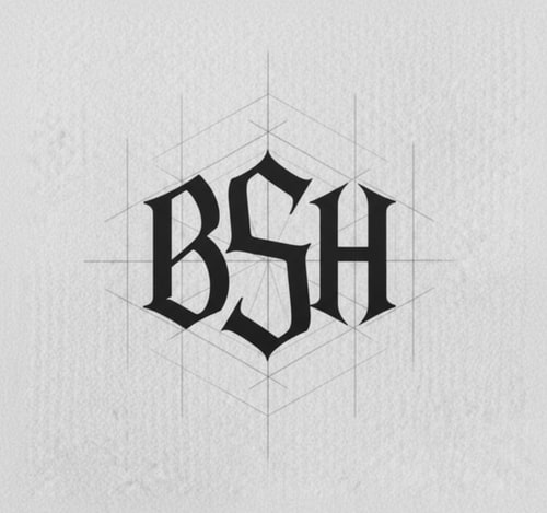 AI Design for I want these three letters to fit together properly to create a logo.