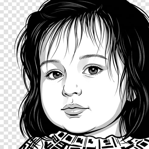 AI Design for A esta imagen quitale el fondo, solo deja a la chica