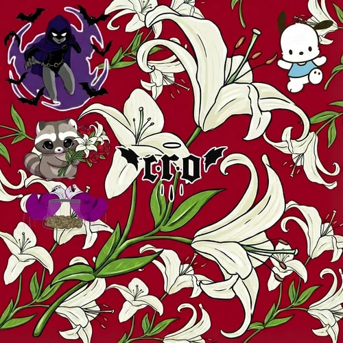 AI Design for haz que la imagen 2, la que dice CRO, este en el medio de la imagen 1 , que no sea muy grande pero si un poco grande. Haz que el logo sea mas pequeño y que no tape ningun dibujo y este mas cetrado