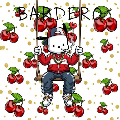 AI Design for haz que las letras de arriba diga: Bardero