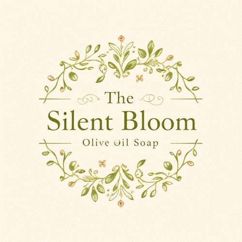 AI Design for Create a poetic and elegant logo for a handmade olive oil soap brand inspired by nature and traditional artistry.
The brand name is “The Silent Bloom”.
The design should reflect a Jacobean floral motif — intricate botanical embroidery with olive branches, small blossoms, and subtle vintage textures.
The color palette should include deep olive green, warm beige, muted gold, and ivory.
The typography should be classic, serif, and slightly calligraphic, evoking timelessness and artisanal care.
The layout should feel balanced, delicate, and refined, as if belonging to an old apothecary or botanical atelier.
Background should be textured parchment or soft linen tone.
The overall feeling: heritage, nature, poetry, and quiet luxury.
Keywords:
Jacobean floral, vintage botanical logo, olive blossom, artisanal soap branding, natural skincare, poetic design, elegant typography, timeless beauty, classic packaging aesthetic, botanical illustration.