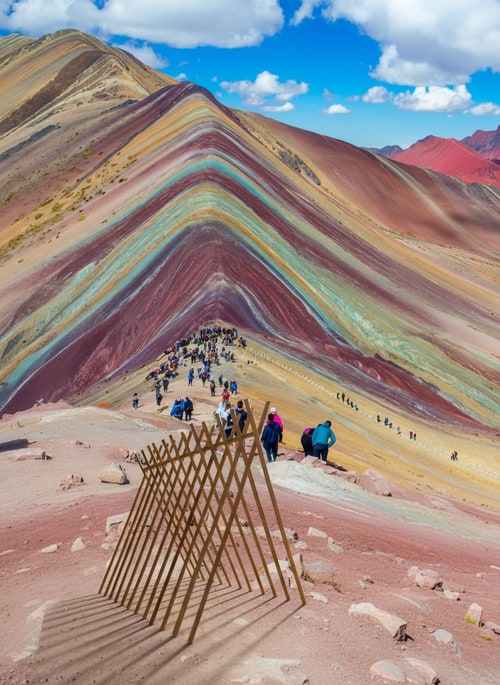 AI Design for Can you fit the pavilion from the other picture into the first picture for me?